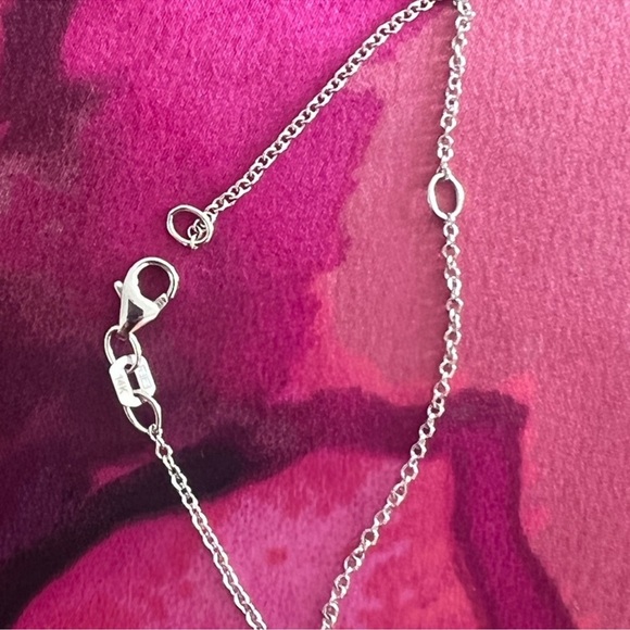 $1885 EFFY 14K white gold necklace hamsa diamond pendant Hand of Fatima box - Picture 7 of 12